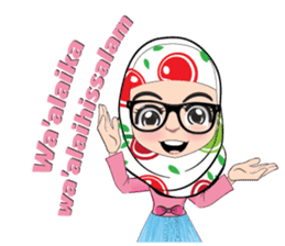 Aaila Muslim Mah Thai English Version sticker #8575742