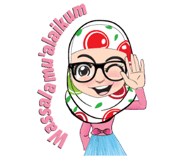 Aaila Muslim Mah Thai English Version sticker #8575743
