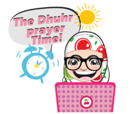 Aaila Muslim Mah Thai English Version sticker #8575755