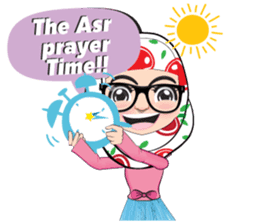 Aaila Muslim Mah Thai English Version sticker #8575756