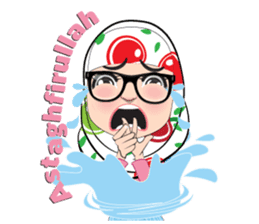 Aaila Muslim Mah Thai English Version sticker #8575764