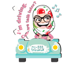 Aaila Muslim Mah Thai English Version sticker #8575769