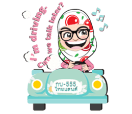 Aaila Muslim Mah Thai English Version sticker #8575769