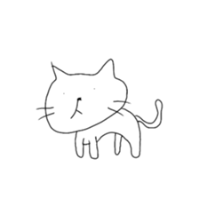 This cat was made by me in half a day. sticker #8616942