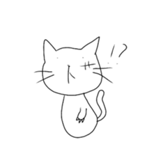 This cat was made by me in half a day. sticker #8616945