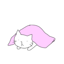 This cat was made by me in half a day. sticker #8616953