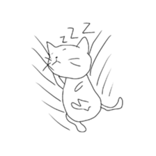 This cat was made by me in half a day. sticker #8616954