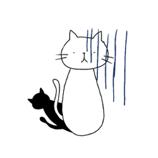 This cat was made by me in half a day. sticker #8616967