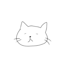 This cat was made by me in half a day. sticker #8616969