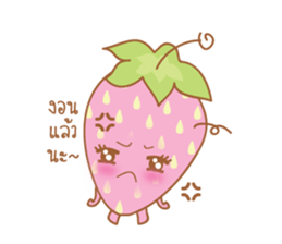 Strawberry Cute V.1 sticker #8740779