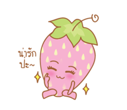 Strawberry Cute V.1 sticker #8740784