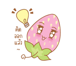 Strawberry Cute V.1 sticker #8740787