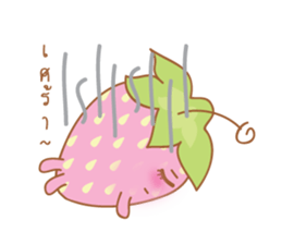 Strawberry Cute V.1 sticker #8740789