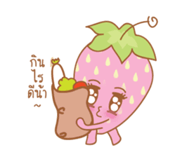 Strawberry Cute V.1 sticker #8740795