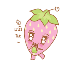 Strawberry Cute V.1 sticker #8740796