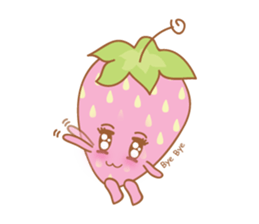 Strawberry Cute V.1 sticker #8740797