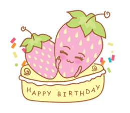 Strawberry Cute V.1 sticker #8740808