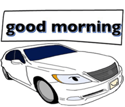 Car mark English sticker #8742090