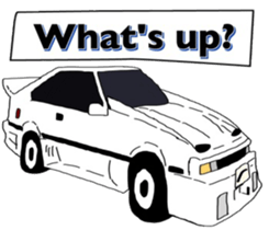 Car mark English sticker #8742092