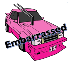 Car mark English sticker #8742095