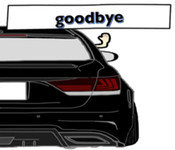 Car mark English sticker #8742099