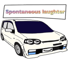 Car mark English sticker #8742102