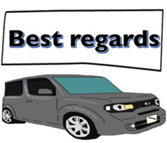 Car mark English sticker #8742108