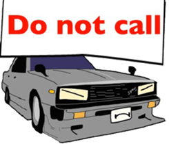 Car mark English sticker #8742110