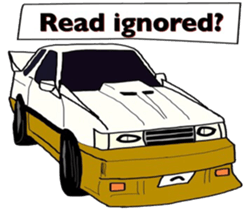 Car mark English sticker #8742121