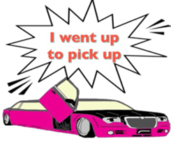 Car mark English sticker #8742124