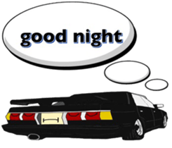 Car mark English sticker #8742127