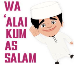 Amman Muslim Man sticker #8747539