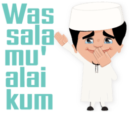 Amman Muslim Man sticker #8747542