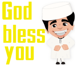 Amman Muslim Man sticker #8747545