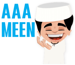 Amman Muslim Man sticker #8747546