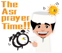 Amman Muslim Man sticker #8747556