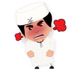 Amman Muslim Man sticker #8747563