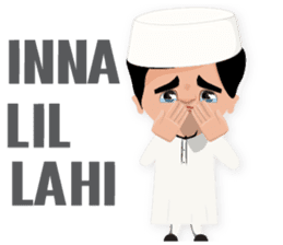 Amman Muslim Man sticker #8747564