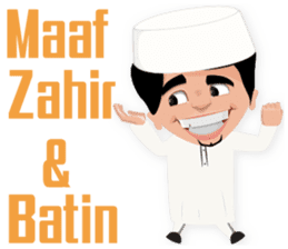 Amman Muslim Man sticker #8747570