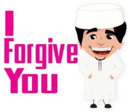 Amman Muslim Man sticker #8747572