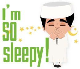 Amman Muslim Man sticker #8747574