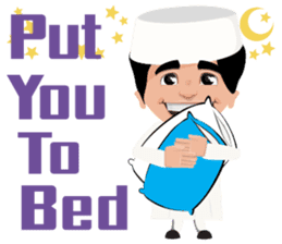 Amman Muslim Man sticker #8747575