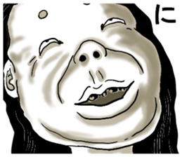 representation sticker in the face sticker #8757770