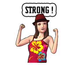 Miss.JoomJim Northeastern lower Thailand sticker #8771039