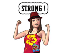 Miss.JoomJim Northeastern lower Thailand sticker #8771039