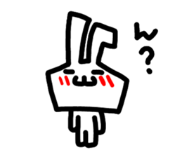 tugaru premium rabbit sticker #8835646