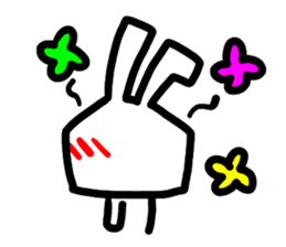 tugaru premium rabbit sticker #8835647