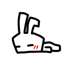 tugaru premium rabbit sticker #8835649