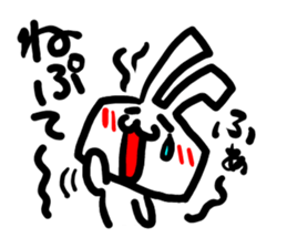 tugaru premium rabbit sticker #8835652