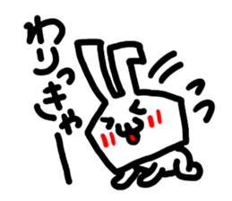 tugaru premium rabbit sticker #8835654